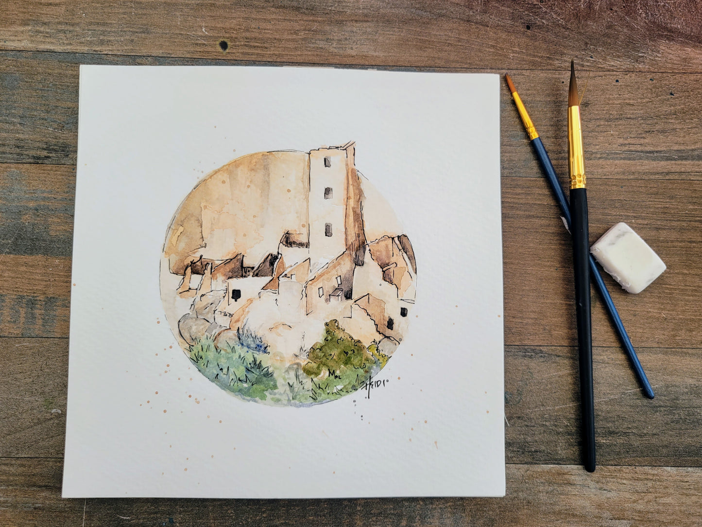 Mesa Verde National Park 8 x 8 Print