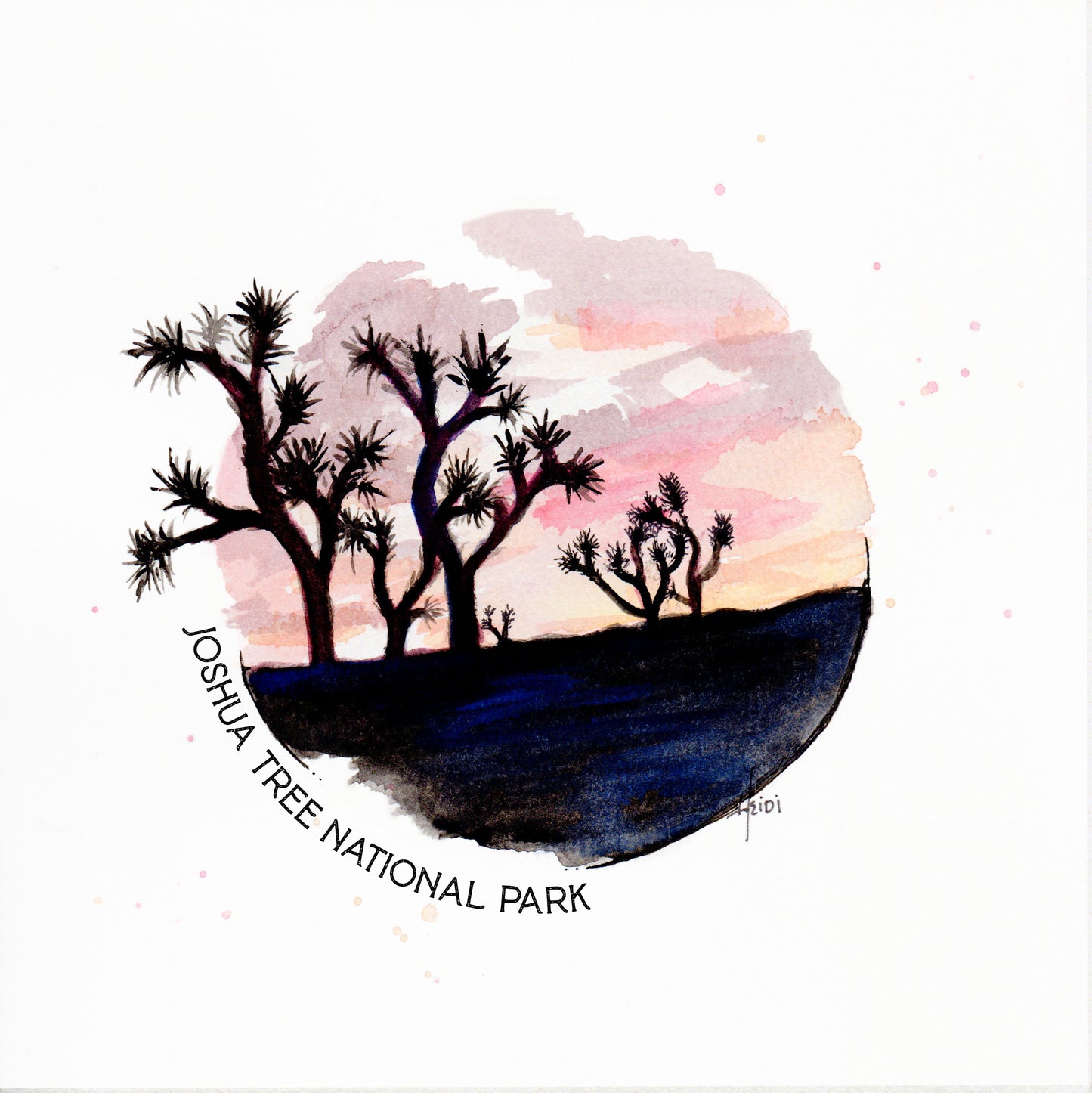 Joshua Tree National Park 8 x 8 Print