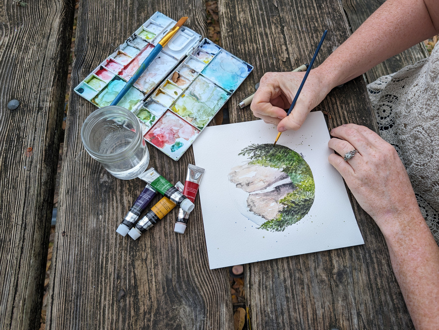 Yosemite National Park 8 x 8 Print