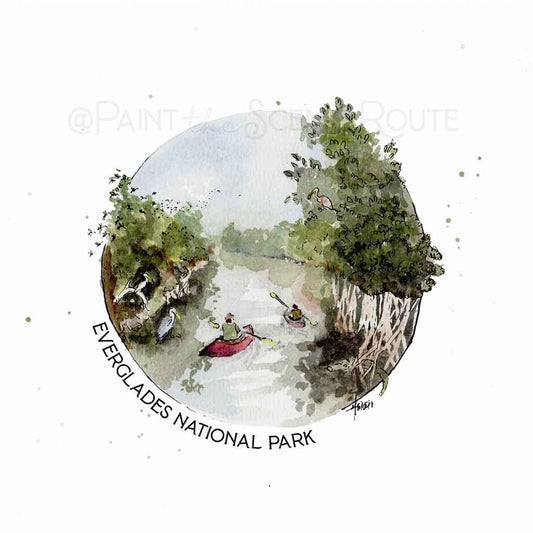 Everglades National Park 8x8 print