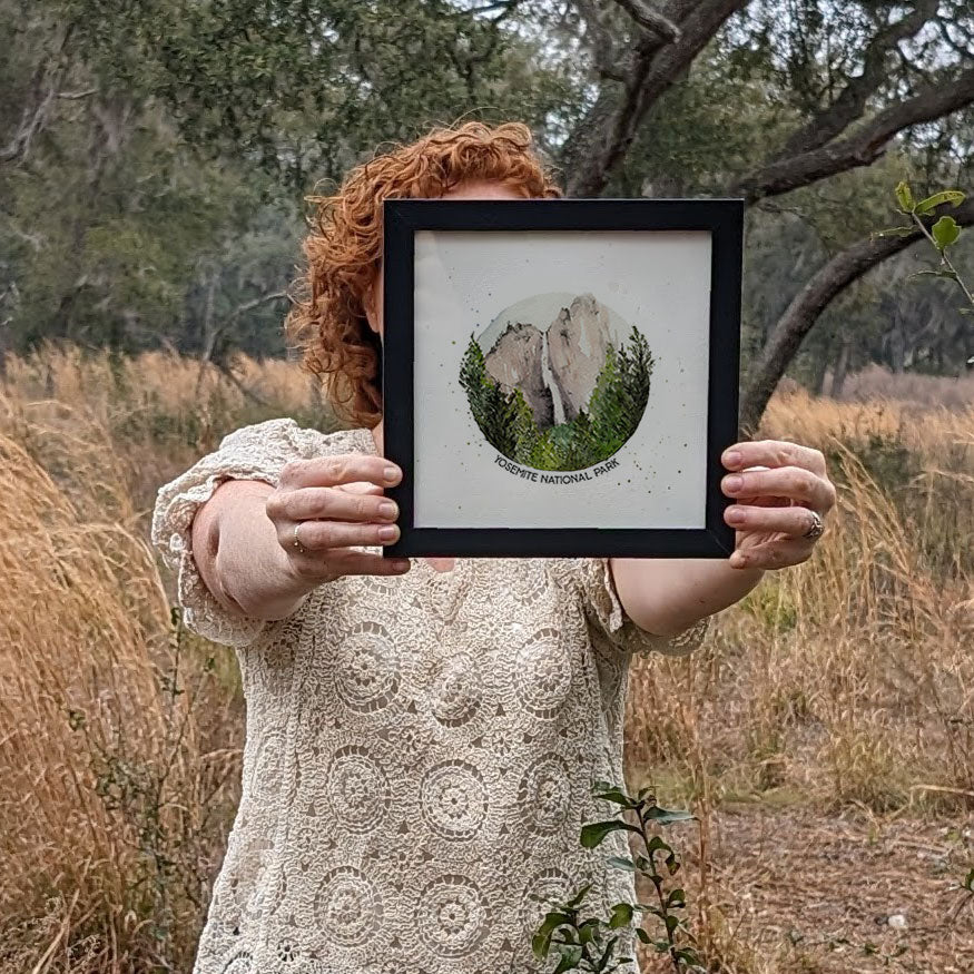 Yosemite National Park 8 x 8 Print